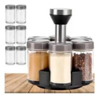 especiero Especiero 360 6 Frascos Inoxidable